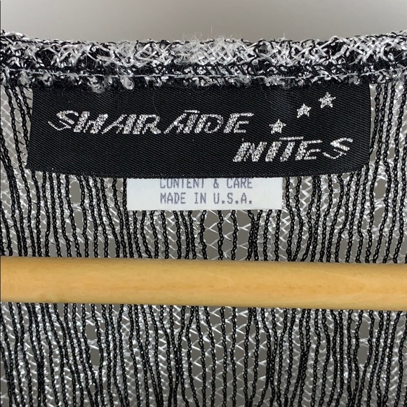 Black and Silver Evening Gown - Picture 8 of 8